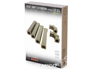 RT-Diorama 35570 Gaine de ventilation 12x12mm expansion 1/35