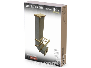 RT-Diorama 35568 Conduit de ventilation 12x12mm 1/35