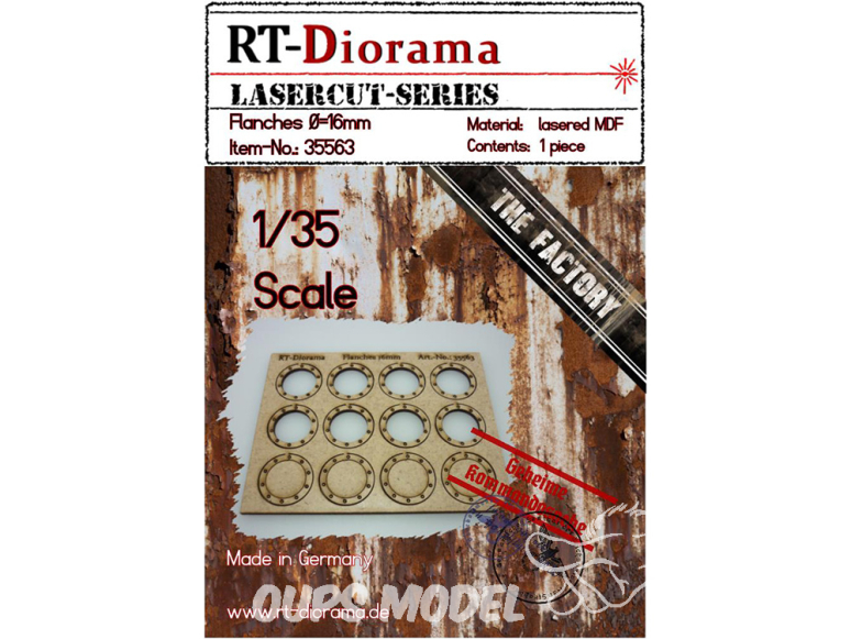 RT-Diorama 35563 Flanches 16mm 1/35