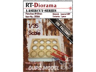 RT-Diorama 35564 Flanches 20mm 1/35