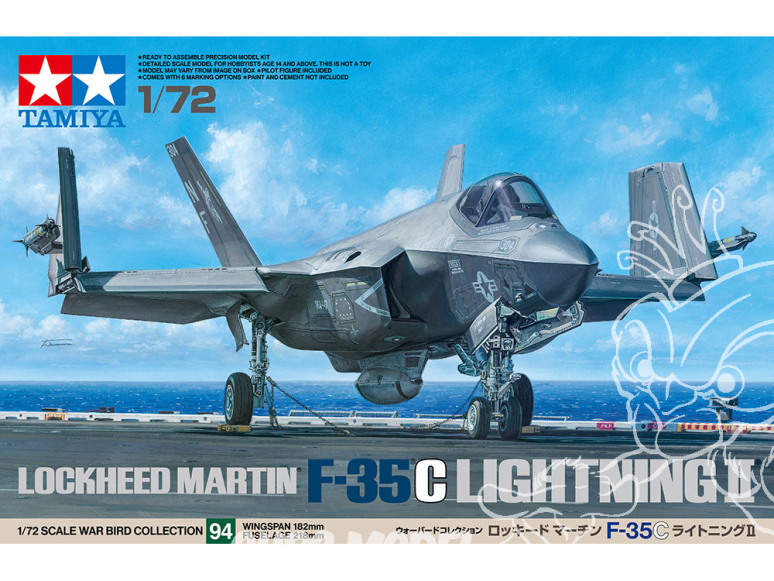 tamiya maquette avion 60794 LOCKHEED MARTIN® F-35®C LIGHTNING II® 1/72