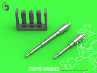 Master Model AM-32-131 A-4 Skyhawk Colt Mk12 20mm Autcannon canon 1/32