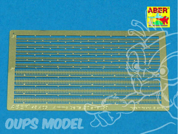 Aber 48A05 Bandes de munition .30 et .50 1/48