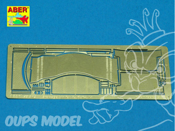 Aber 48A12 Coffre de tourelle pour Pz.Kpfw.IV 1/48