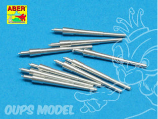 Aber 350L19 Set 9 de futs de canons 203mm Mk.9/14 early pour voir fiche produit 1/350