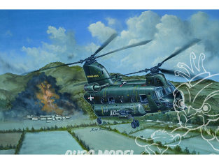 Trumpeter maquette helicoptére 05113 Chinook blindé ACH-47A 1/35