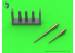 Master Model AM-72-161 A-4 Skyhawk Colt Mk12 20mm Autocannon canons 1/72
