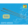 Aber 48A20 Antennes de 2m allemande 1/48