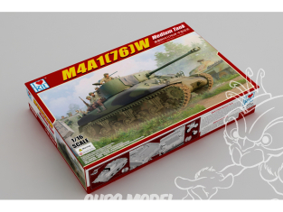 I Love Kit maquette militaire 61616 Char moyen M4A1(76)W 1/16