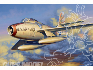 Hobby boss maquette avion 81726 F-84F Thunderstreak 1/48