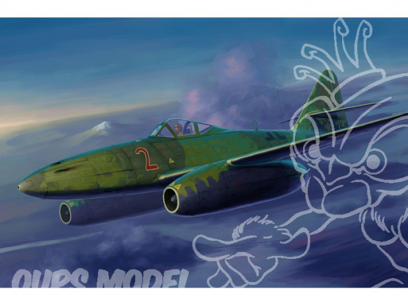 Hobby boss maquette avion 80369 Messerschmitt Me 262 A-1a 1/48