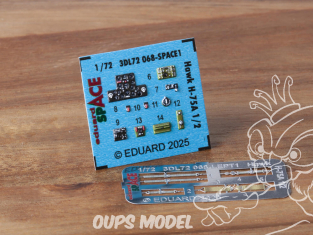 Eduard Space décalques 3D 3DL72068 Hawk H-75A 1/2 Arma Hobby 1/72