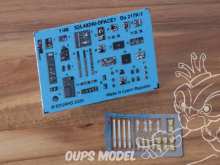 Eduard Space décalques 3D 3DL48240 Dornier Do 217K Icm 1/48
