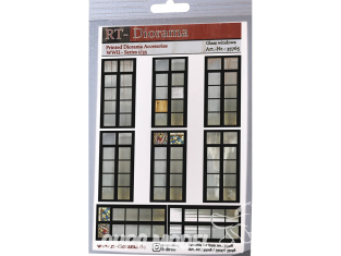 RT-Diorama 35765 Fenêtres pour 35018 1/35