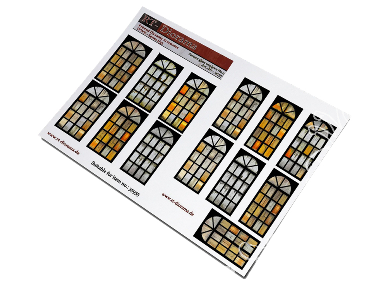 RT-Diorama 35735 Vitrines d'usine n°11 1/35