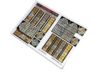 RT-Diorama 35758 Vitrages d'usine pour hangars industriels 1/35