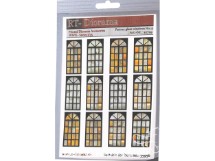 RT-Diorama 35739 Vitrines d'usine n°12 1/35