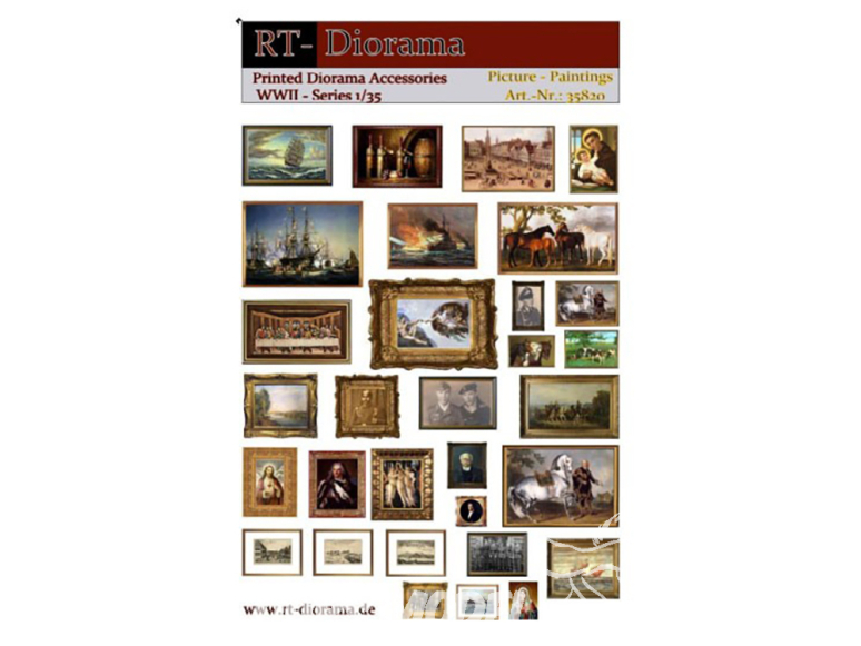 RT-Diorama 35820 Images et peintures 1/35