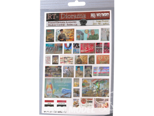 RT-Diorama 35877 Affiches irakiennes 1/35