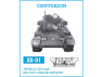 Friul Model ATL-25-01 Chenilles métal Centurion 1/25