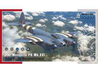 Special Hobby maquette avion 72452 DH. Mosquito PR Mk.XVI Long-Range Reconnaissance 1/72