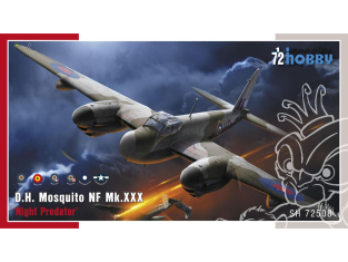 Special Hobby maquette avion 72508 DH.98 Mosquito NF Mk.XXX Prédateur nocturne 1/72
