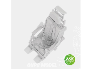 ASK Art Scale Kit accessoire A48028 F-84F Thunderstreak Siège éjectable avec harnais 1/48