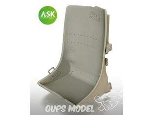 ASK Art Scale Kit accessoire A48031 A5M Claude Siège avec poignée de démarrage 1/48