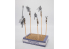 Mr Hobby accessoire peinture GT132 Mr. ALMIGHTY Clips court