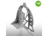 ASK Art Scale Kit accessoire A48032 Cloison A6M Zero avec siège en position basse Eduard 1/48