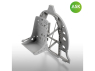 ASK Art Scale Kit accessoire A48033 Cloison A6M Zero avec siège en position intermédiaire Eduard 1/48