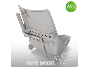 ASK Art Scale Kit accessoire A32015 A5M Claude Siège avec poignée de démarrage 1/32