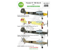 ASK Art Scale Kit Décalcomanies D48073 Fieseler Fi 156 Storch Partie 1 1/48