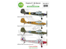 ASK Art Scale Kit Décalcomanies D48074 Fieseler Fi 156 Storch Partie 2 1/48