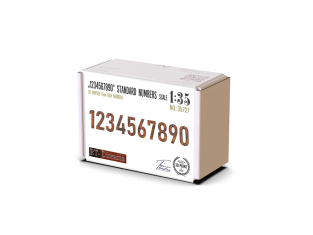 RT-Diorama 35727 Ensemble de nombres standard 1/35
