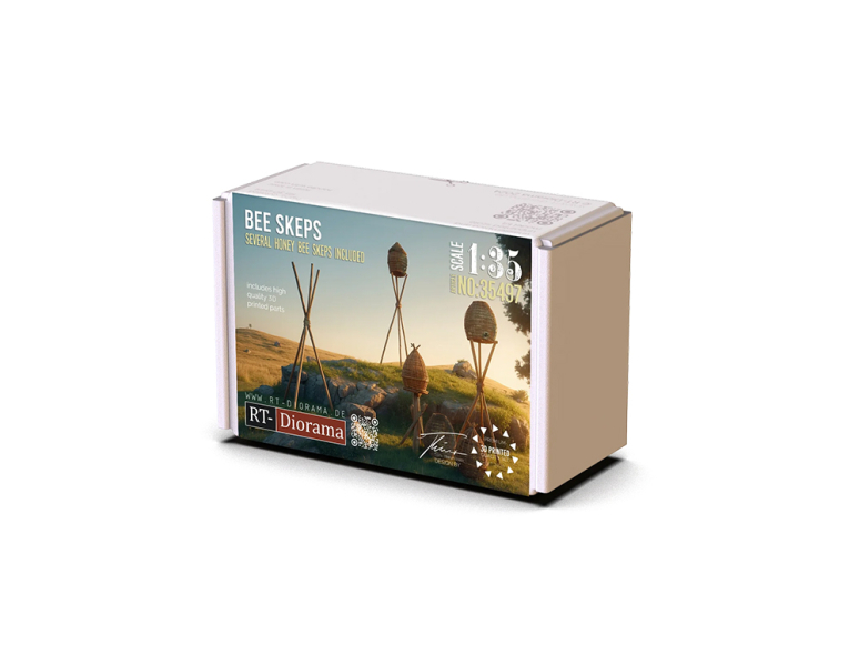 RT-Diorama 35497 Nid d'Abeilles Skeps 1/35