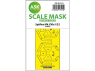 ASK Art Scale Kit Mask M32122 Spitfire Mk.XVIe Tamiya Recto Verso 1/32