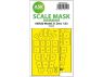 ASK Art Scale Kit Mask M32126 A6M2b Model 21 Zero Tamiya Recto Verso 1/32