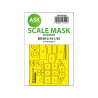 ASK Art Scale Kit Mask M35024 Messerschmitt Bf 109G-10 Border Model Recto 1/32