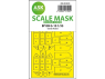 ASK Art Scale Kit Mask M35025 Messerschmitt Bf 109G-10 Border Model Recto Verso 1/32