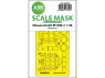ASK Art Scale Kit Mask M48289 Messerschmitt Bf109E-3 Hobby Boss Recto Verso 1/48