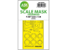 ASK Art Scale Kit Mask M48291 F-86F Sabre Airfix Recto Verso 1/48
