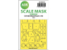 ASK Art Scale Kit Mask M48296 UH-60A Black Hawk Icm Recto 1/48