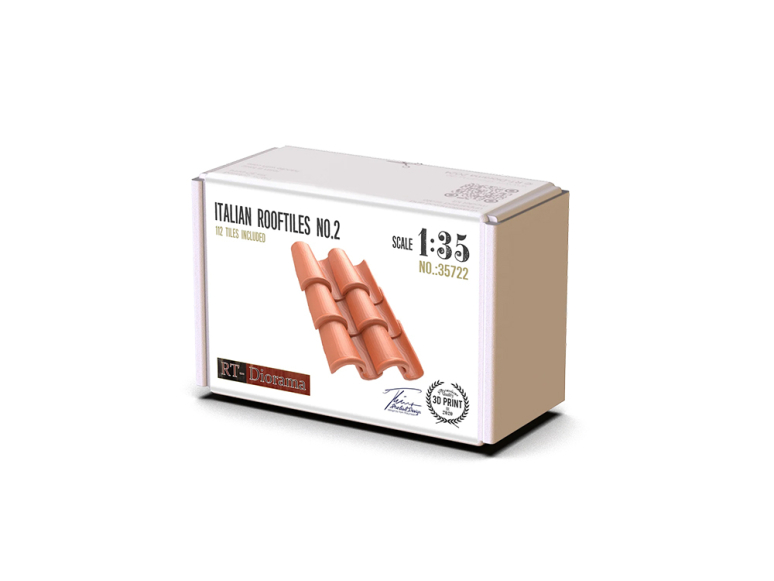 RT-Diorama 35722 Tuiles canal N°2 1/35