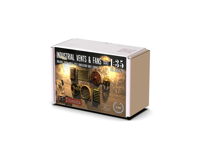 RT-Diorama 35679 Évents et ventilateurs 1/35