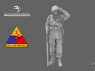 Blacksnake Model figurine 2ND-08 Infanterie USA WWII 8 1/35