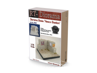 RT-Diorama 35260K Base de diorama Hesco Bastion 1/35