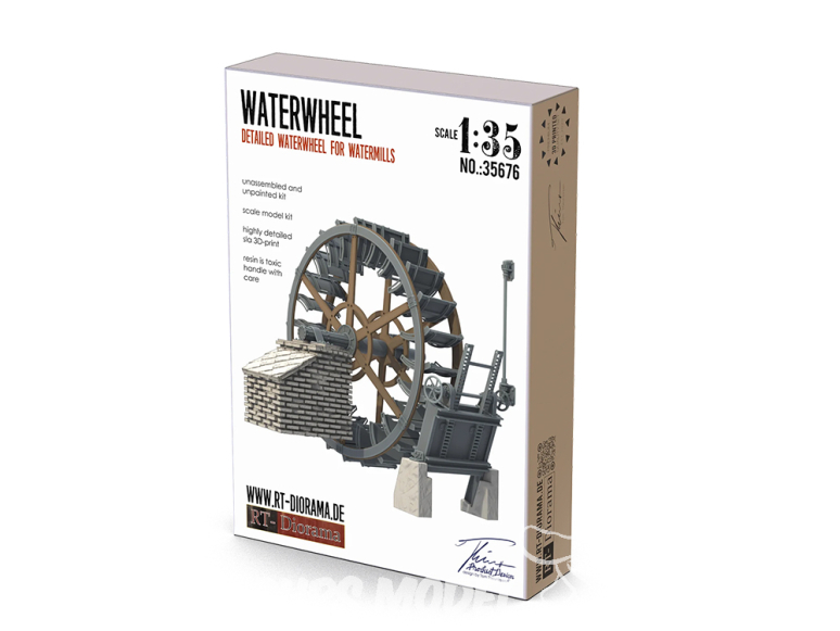 RT-Diorama 35676 Roue à aubes 1/35