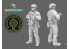 Blacksnake Model figurine UKS-05 Soldat Ukrainien Bataillon AZOV figurine 5 Opérateur des forces Speciales 1/35