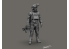 Blacksnake Model figurine UKS-06 Soldat Ukrainien Bataillon AZOV figurine 6 Opérateur des forces Speciales Mitrailleur 1/35